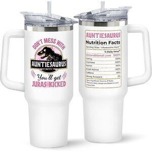 40 Oz Stainless Steel Tumbler gift for Aunt  NWT